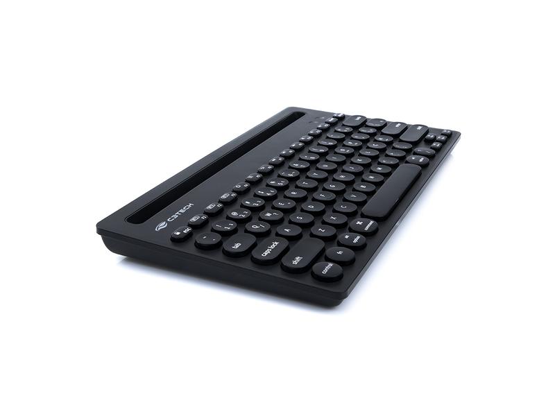 Teclado Bluetooth C3Tech Multi-Device, Preto - K-BT200BK